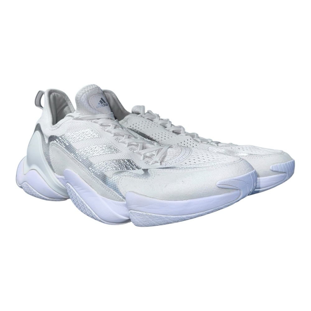 Size 13 - adidas Impact FLX White Silver Metallic